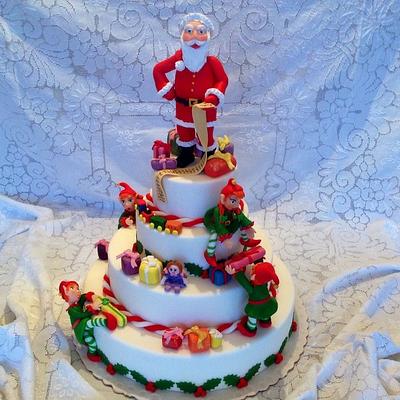 Santa Claus's list - Cake by Marianna Sclafani