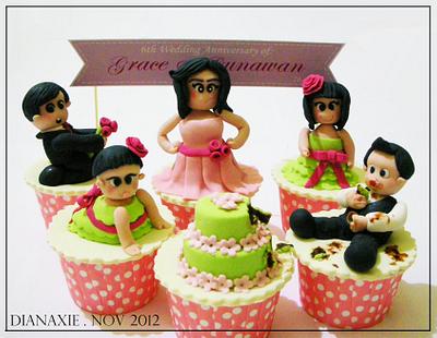Wedding Anniversary Crasher - Cake by Diana
