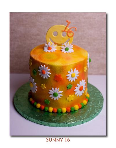 Sunny Sixteen - Cake by Jan Dunlevy 