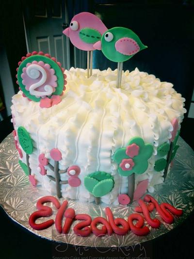 Birdie cake - Cake by The Cakery 