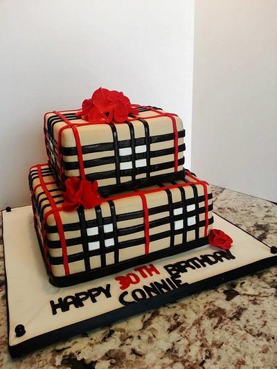 BURBERRY CAKE - Cake by Enza - Sweet-E