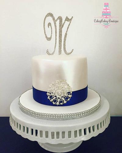 Bling Wedding Cake - Cake by CakeyBakey Boutique