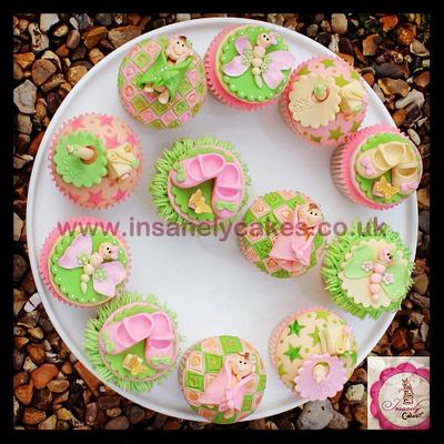 Sugar 'n Spice 'n all things nice Baby Shower Cupcakes!!! - Cake by InsanelyCakes