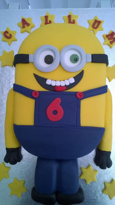 Minion - Cake by Combe Cakes
