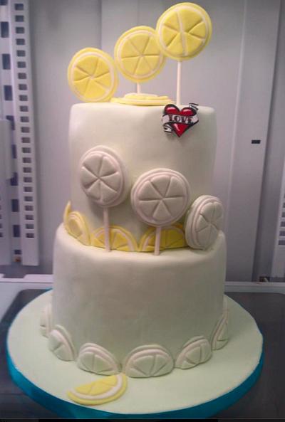 Lemon & Key Lime Slice Cake - Cake by Joliez