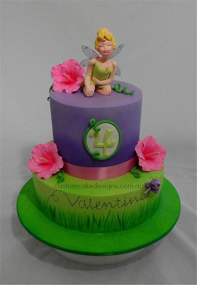 Tinkerbell Fairy Cake - Cake by Custom Cake Designs