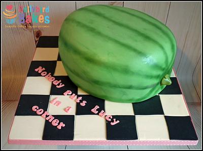 I carried a watermelon?! - Cake by Dollybird Bakes