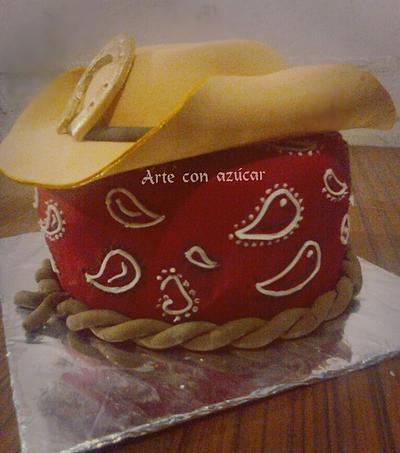 Cowboy cake,pastel vaquero - Cake by gabyarteconazucar