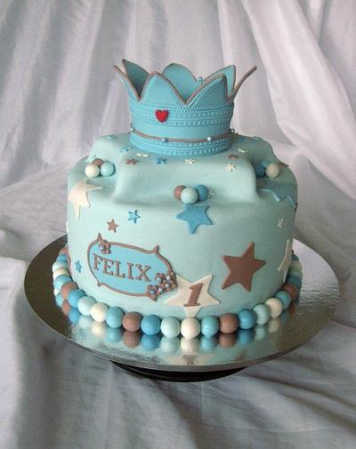 Happy 1.th birthday.  - Cake by Trine Skaar