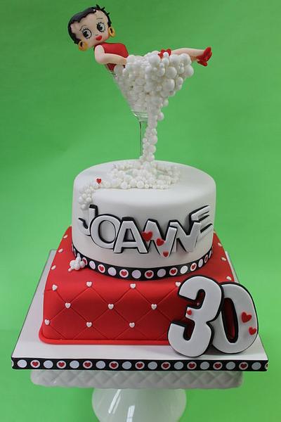 Betty Boop Birthday Bash - Cake by Delights by Design