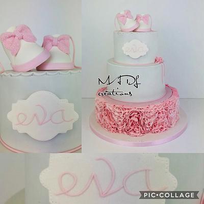 Rufflecake by MADL creations  - Cake by Cindy Sauvage 