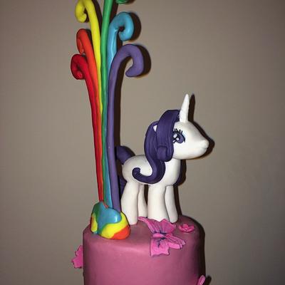 My little pony Rarity - Cake by Le Pam Delizie