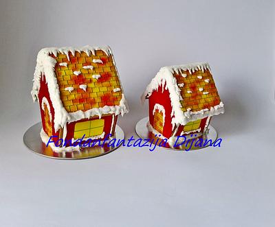 Gingerbread house - Cake by Fondantfantasy
