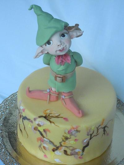 Autumn elf - Cake by Caterina Fabrizi