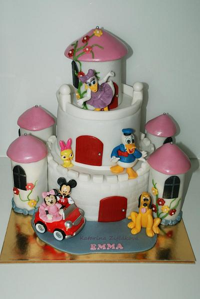 Disney castle - Cake by katarina139