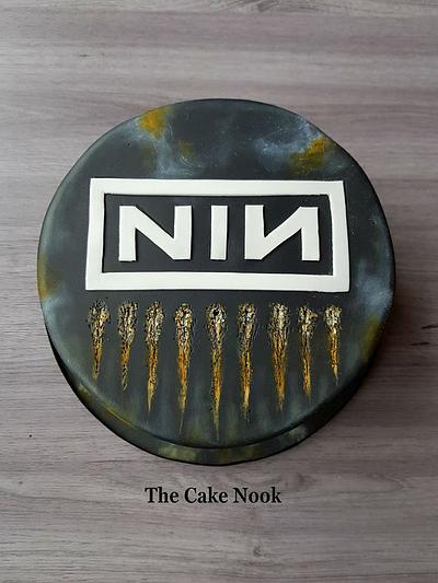 Nine Inch Nails cake - Cake by Zoe White