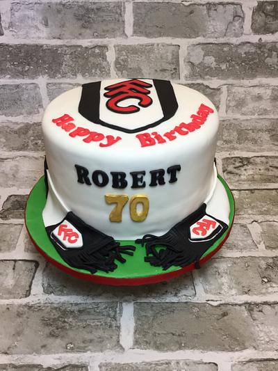 Fulham FC Cake  - Cake by Alka