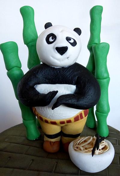 Tarta Kung fu panda - Cake by SORELLAS CAKES PAMPLONA 
