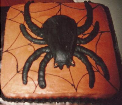 Halloween Spider - Cake by Pamela