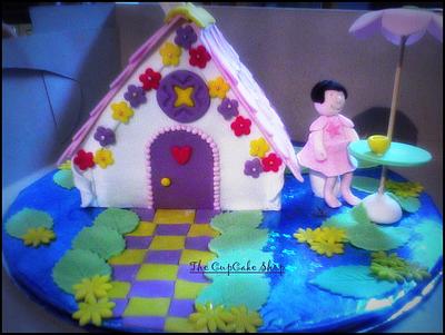 Doll House Cake Tea Party - Cake by TheCupcakeShop