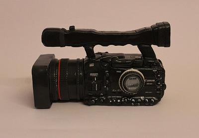 Topper camera Canon XH A1  - Cake by OMBRETTA MELLO