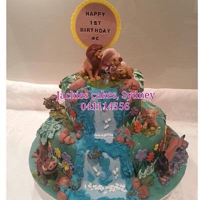 lion King cake - Cake by Jackies cakes