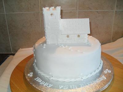 Pretty Church - Cake by Marie 2 U Cakes  on Facebook