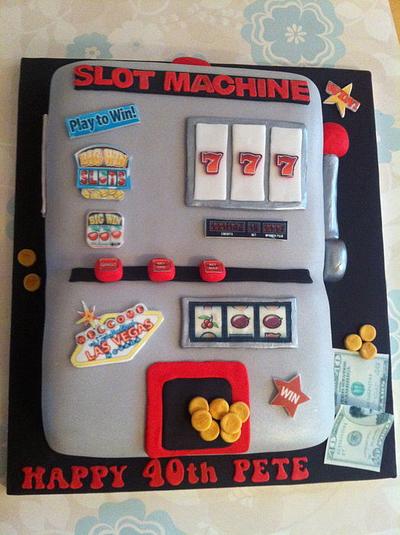 Slot Machine Cake - Cake by Sweet Treats of Cheshire