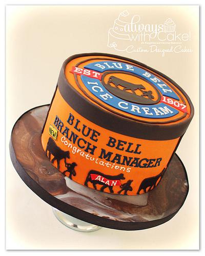 Blue Bell Ice Cream - Cake by AlwaysWithCake