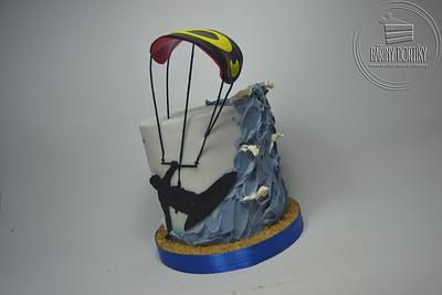 kitersurfing  - Cake by cakeBAR