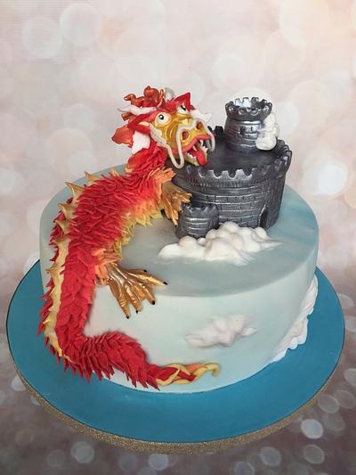 Dragon Cake - Cake by Alanscakestocraft