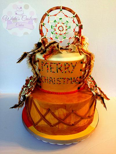 Christmas Dreams - Cake by Sabrina - White's Custom Cakes 