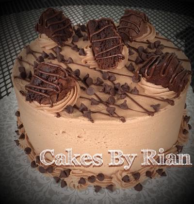 Chocolate Lover's Brownie Cake - Cake by Cakes By Rian