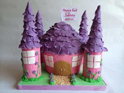 Princess house cake - Cake by SweetDelightsbyIffat