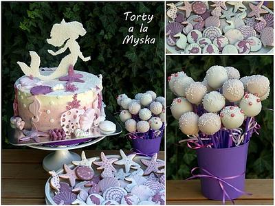 mermaid party - Cake by Myska