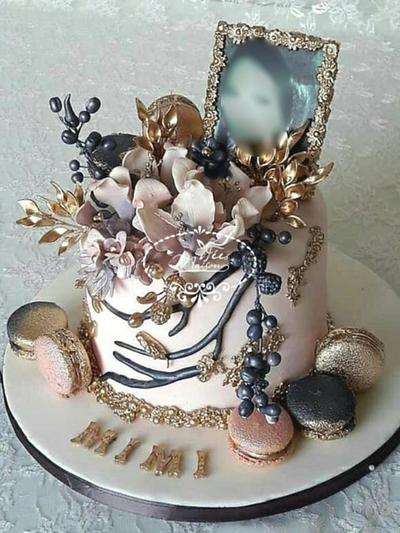 Flowery birthday cake - Cake by Fées Maison (AHMADI)