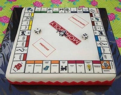 Monopoly cake - Cake by Severine