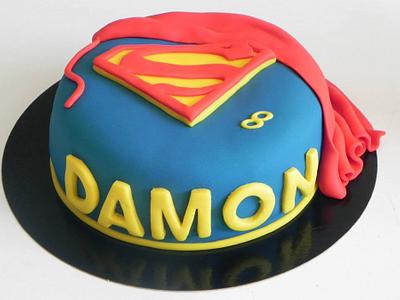 cake superman - Cake by cendrine