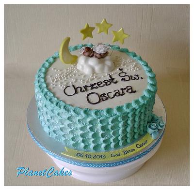 Blue Little Angel - Cake by Planet Cakes