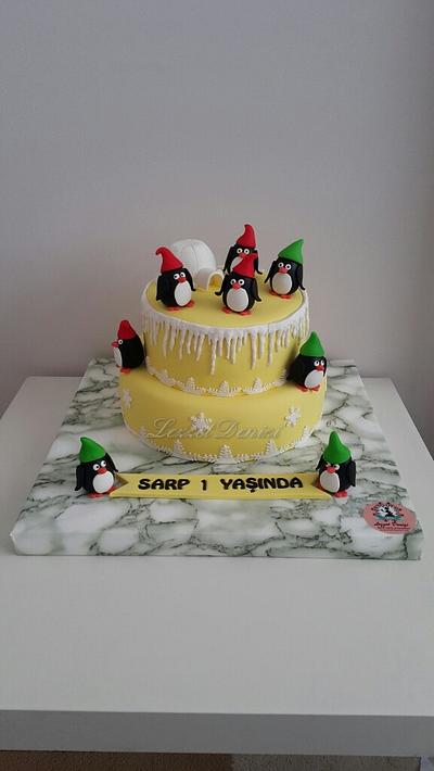 Penguin Cake - Cake by LezzetDenizi