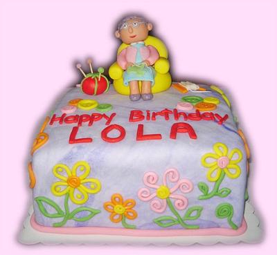 grandma cake - Cake by SweetFavorsByPerlita