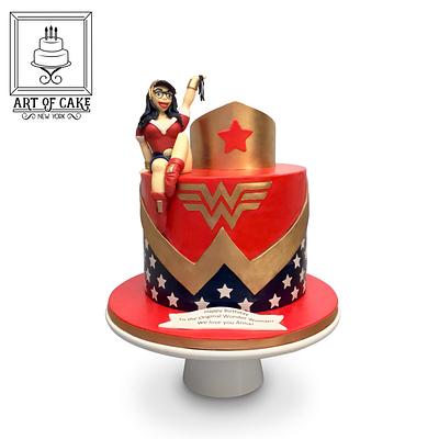 Wonder Woman Cake - Cake by Akademia Tortu - Magda Kubiś