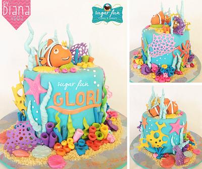 Under the sea! - Cake by Sugar Fun Cakes by Diana Vega