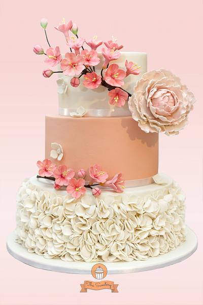 Cherry Blossoms - Cake by The Sweetery - by Diana
