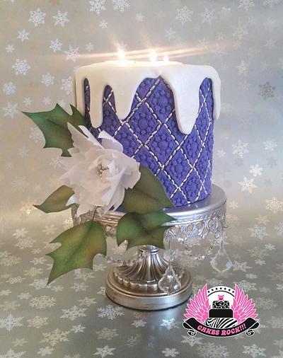 Christmas Candle - Cake by Cakes ROCK!!!  