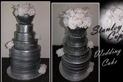 Stanley Cup Wedding Cake - Cake by inspireddecorator23