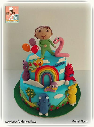 Charlie and the numbers - Cake by MaribelAlonso