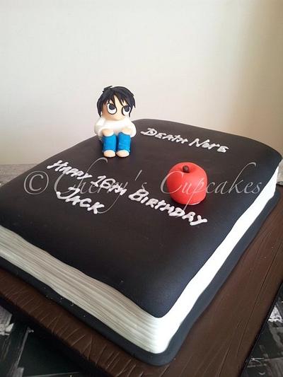 Death Note Cake - Cake by Cherry's Cupcakes