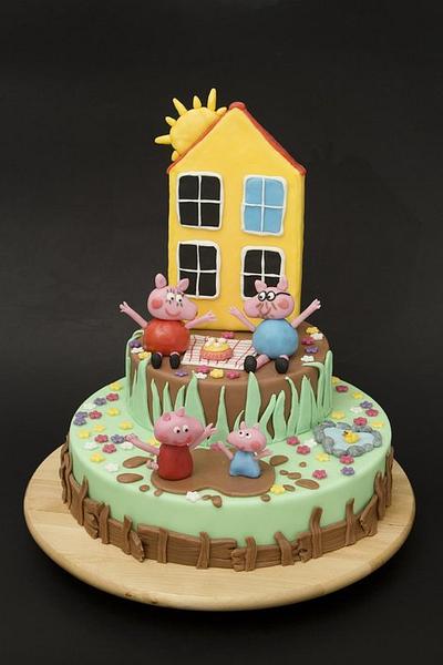 peppa pig - Cake by bamboladizucchero