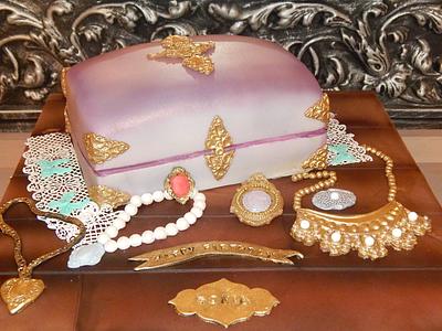Jewellery Box Cake - Cake by Lilli Oliver Cake Boutique